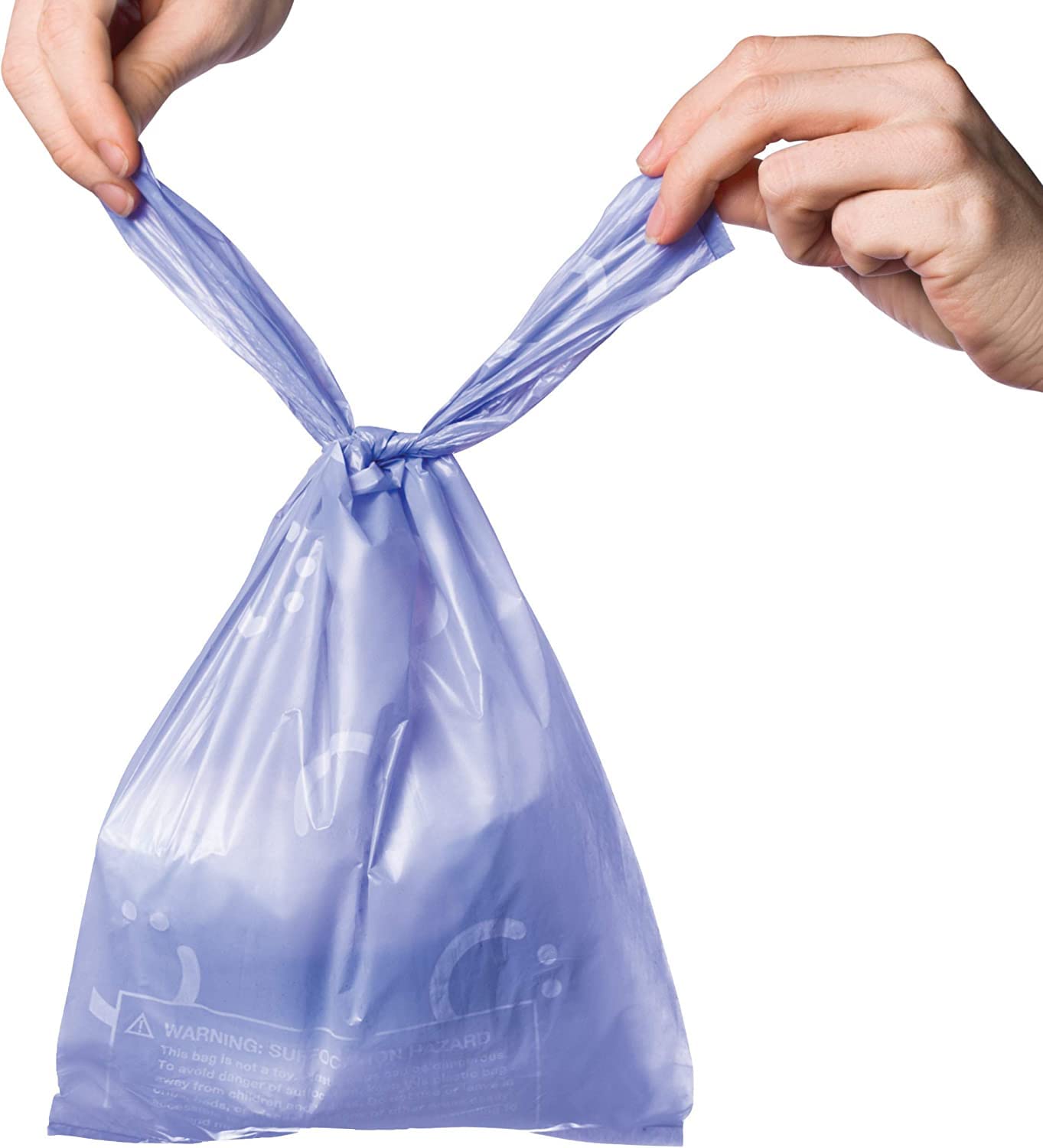 Ubbi Disposable Diaper Sacks, Lavender Scented, Easy-To-Tie Tabs, Diaper Disposal or Pet Waste Bags, 200 Count - Image 4